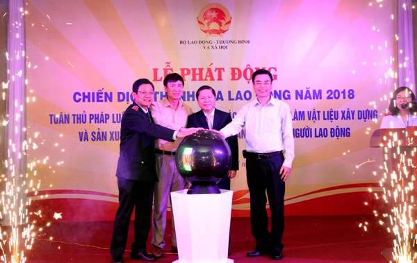 Thanh tra lao động tại 500 doanh nghiệp khai thác khoáng sản và sản xuất vật liệu xây dựng ảnh 1